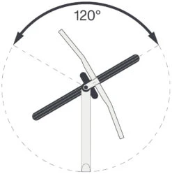 Acros ZS56 Blocklock Partie Inférieure Du Jeu De Direction -Vélos Promotion Boutique Acros Blocklock ZS56 51 02 610S 120 5