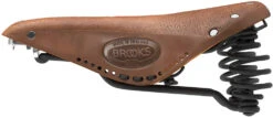 BROOKS Selle Pour Hommes Flyer Softened -Vélos Promotion Boutique B396HPLA07210BrooksFlyerSoftenedHerrenSattelDarkTan 64Bqqwf7N5Ebu6