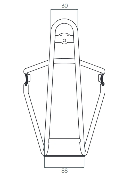 Tubus Porte-bagages Fly Evo 26" - 28" Noir 3 Tubus Porte-bagages Fly Evo 26" - 28" Noir – Image 3