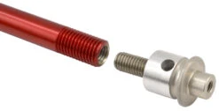 Adaptateur à Travers L'axe 12mm -Vélos Promotion Boutique FollowMe Adapter Steckachse 12mm 121130 ALU 3