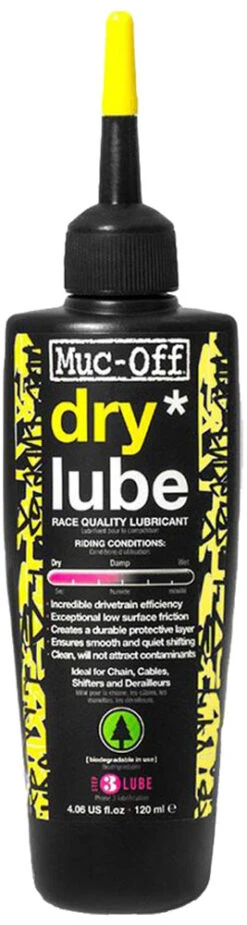 Muc-Off Dry Lube Huile Pour Chaîne Sèche 10 Muc-Off Dry Lube Huile Pour Chaîne Sèche -Vélos Promotion Boutique Muc Off Dry Lube 120ml 1