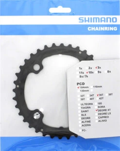 Shimano Plateau XT Pour FC-T780/T781/FC-M670 36T (AL) 5 Shimano Plateau XT Pour FC-T780/T781/FC-M670 36T (AL) -Vélos Promotion Boutique XT Kettenblatt FC T780 T781 36 Zahne AL Y1MP98020 a