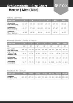 Ranger Fire - MTB Gloves -Vélos Promotion Boutique sizing foxhead herren bike 1